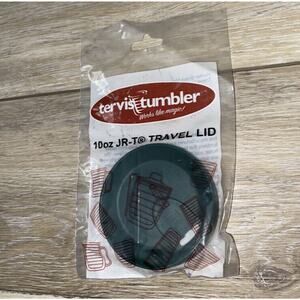Tervis Tumbler 10oz JR-T Travel Lid with Slider in HUNTER GREEN (New)